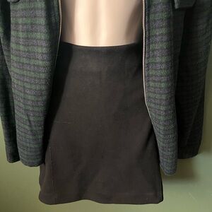 LOFT Black Mini Skirt